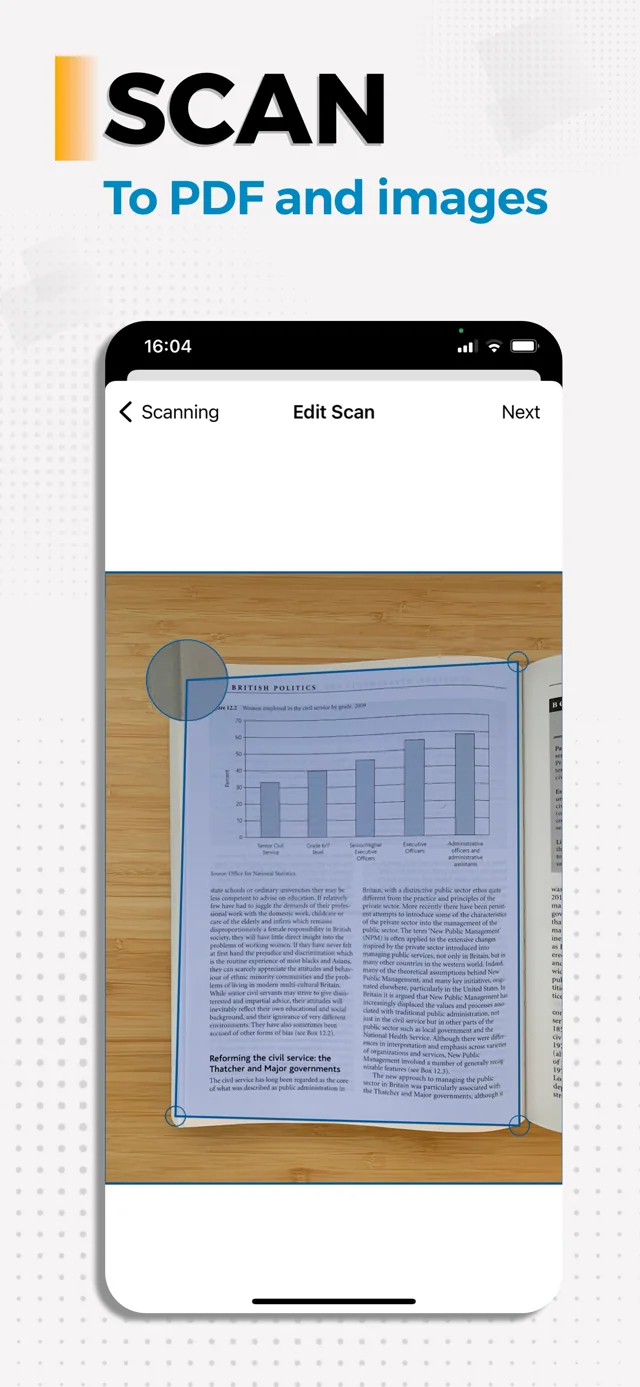 Scan a document — Document Scanner