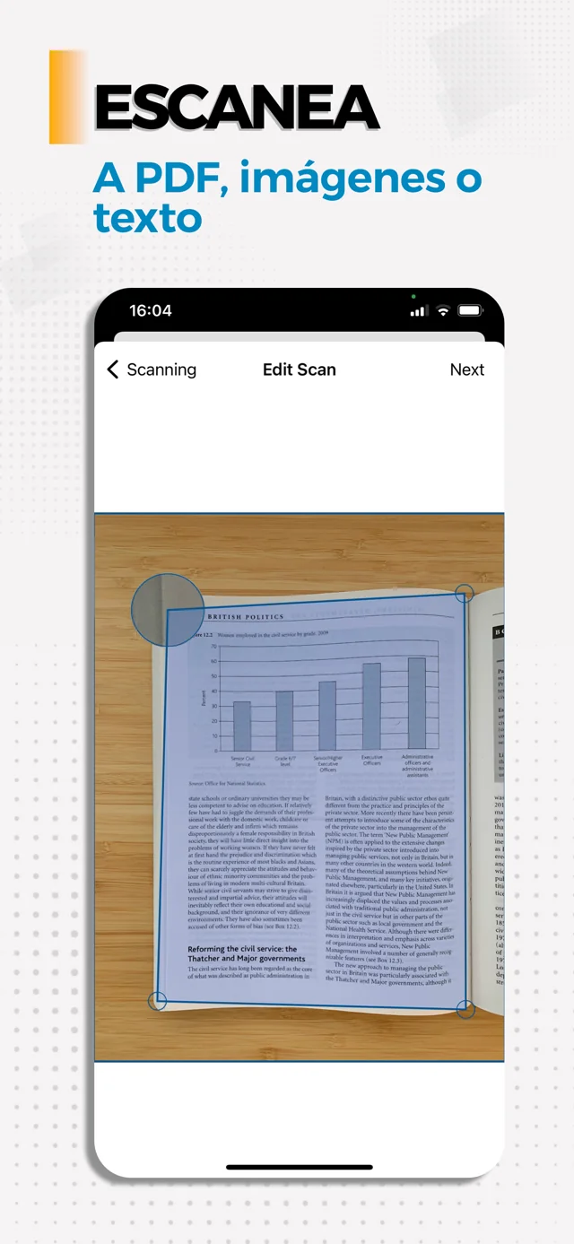 Escanea un documento — Document Scanner